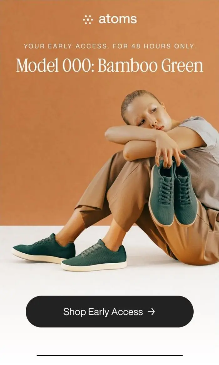 Atoms: Your Model 000: Bamboo Green access is here!