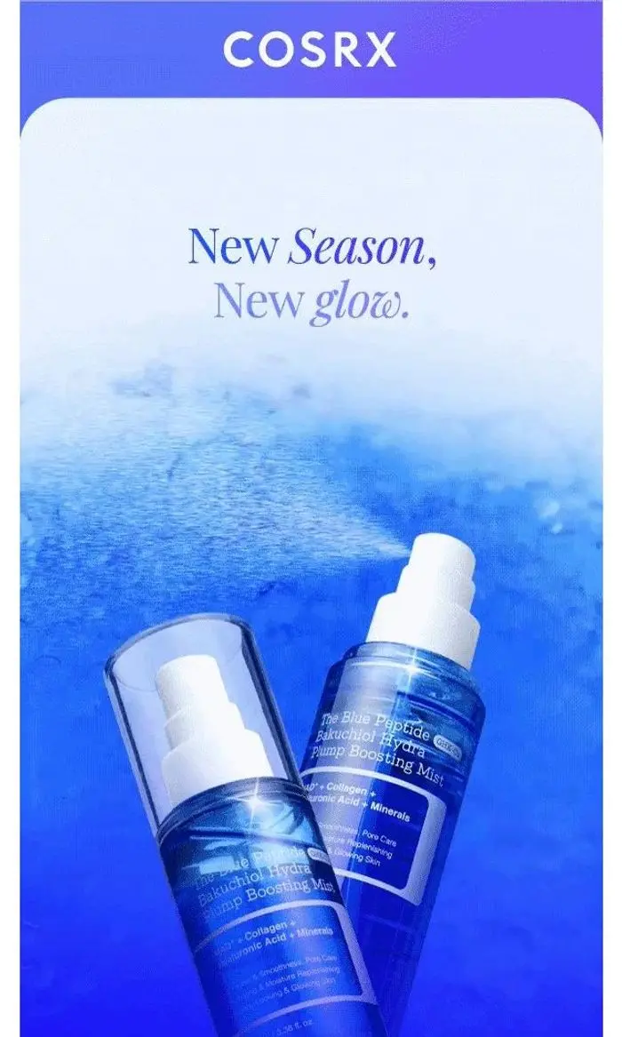 COSRX Official: You're first 💙 The Blue Peptide Mist launches here before anywhere else