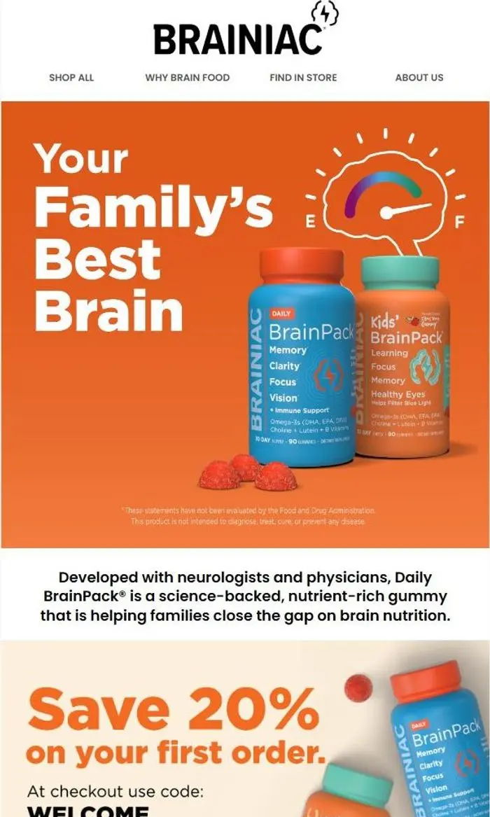 Brainiac®: Get Your Family's Best Brain!