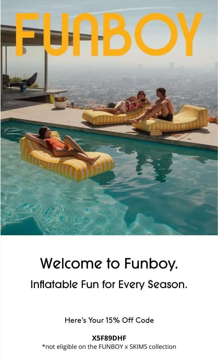 FUNBOY: Welcome to FUNBOY! 🥳