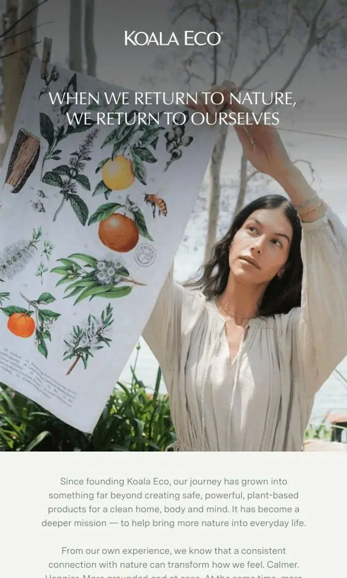 Koala Eco: When We Return to Nature, We Return to Ourselves