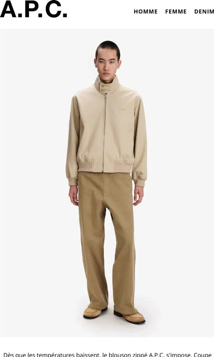 A.P.C.: La veste de mi-saison