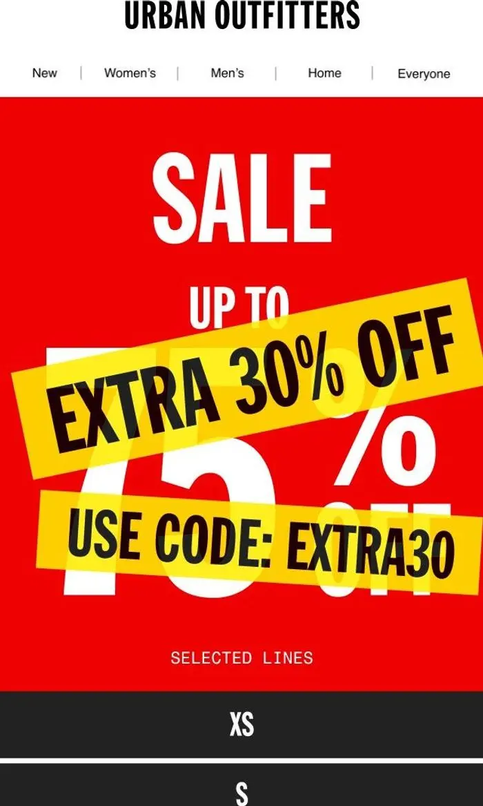 Urban Outfitters Europe: Hot deals up to 75% OFF? Absolutely