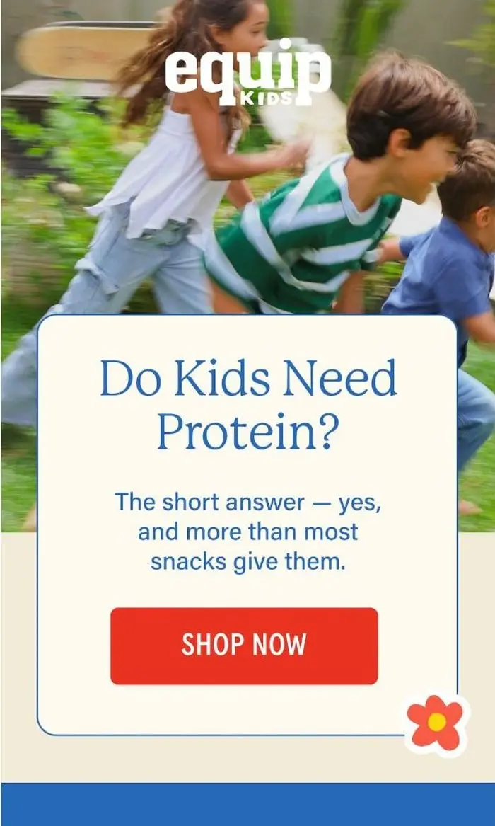 Equip: Do Kids Need Protein? 💪