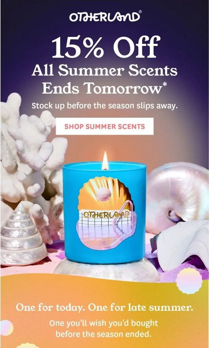 Otherland: 15% Off Ends Tomorrow
