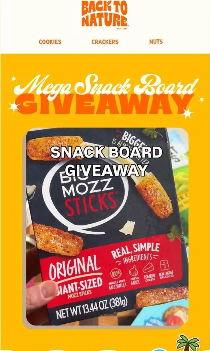 Back to Nature: One Epic Snack Board, Coming Right Up 👀✨