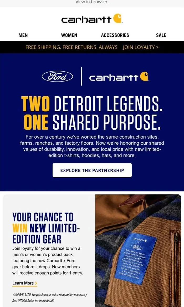 Carhartt: New Carhartt x Ford gear’s on the way