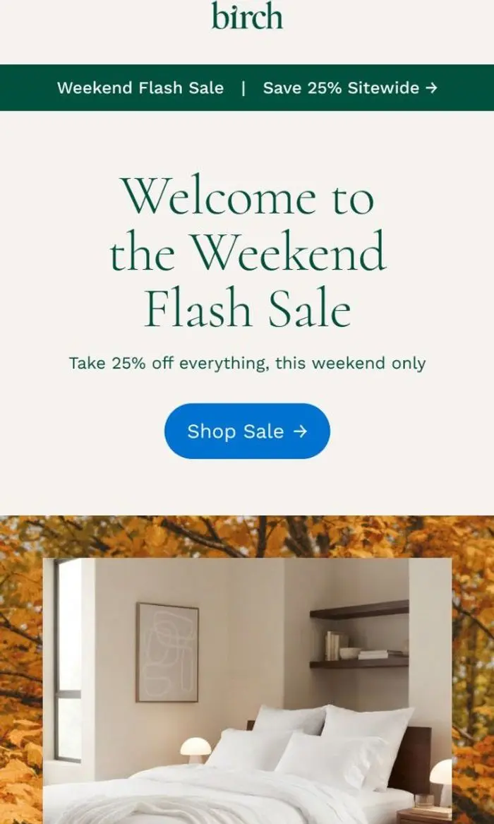 Birch: Subscriber Exclusive: 25% OFF