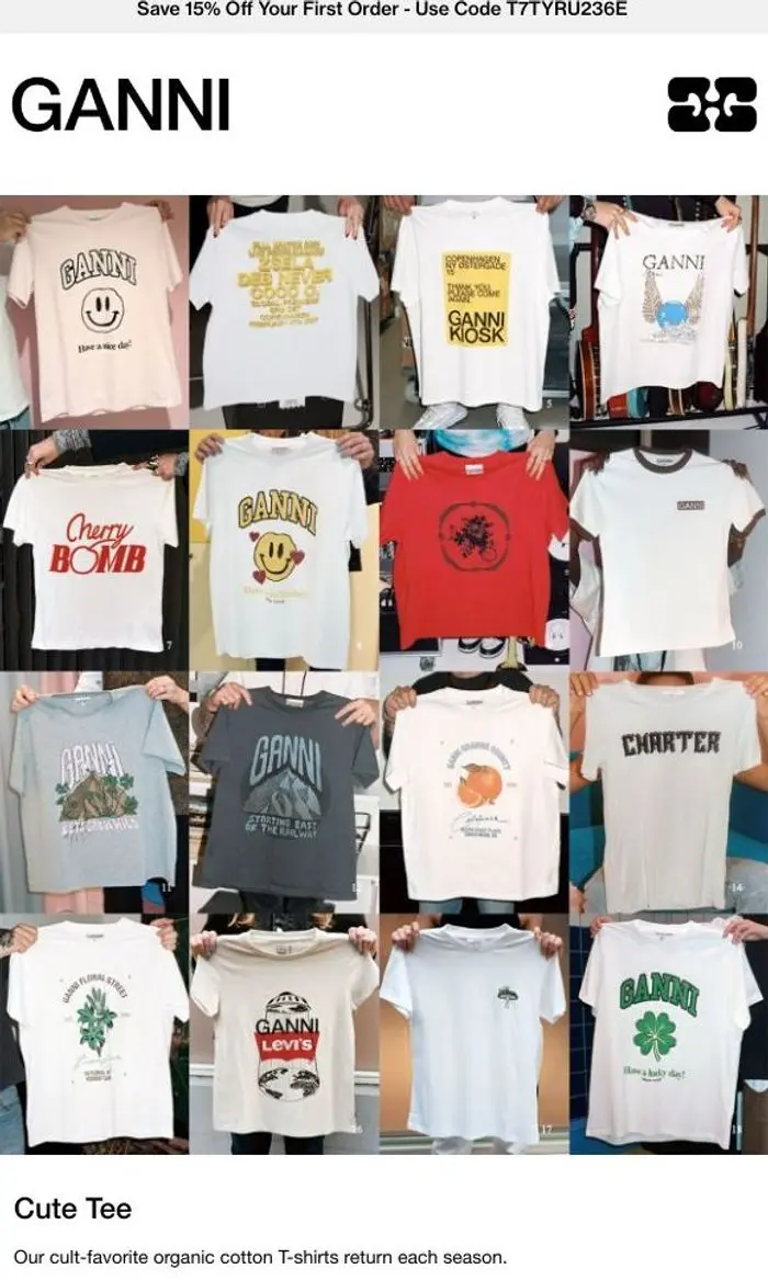 GANNI: Have You Met Our Tees?
