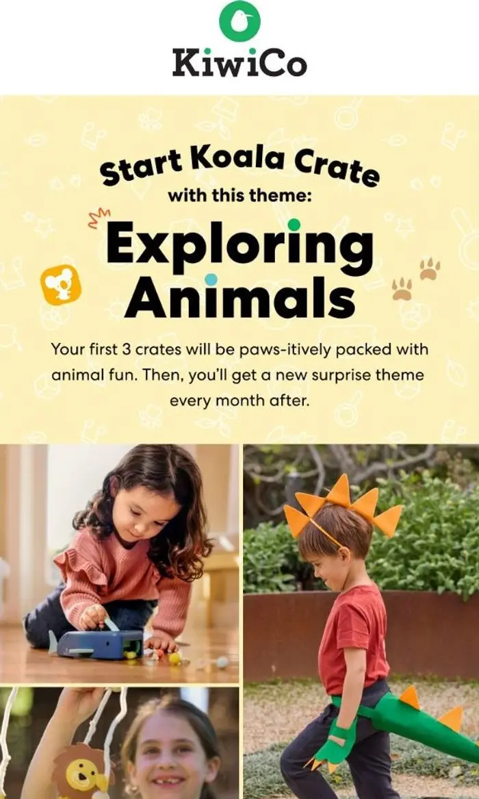 KiwiCo: Meet Exploring Animals, the new Koala Crate theme