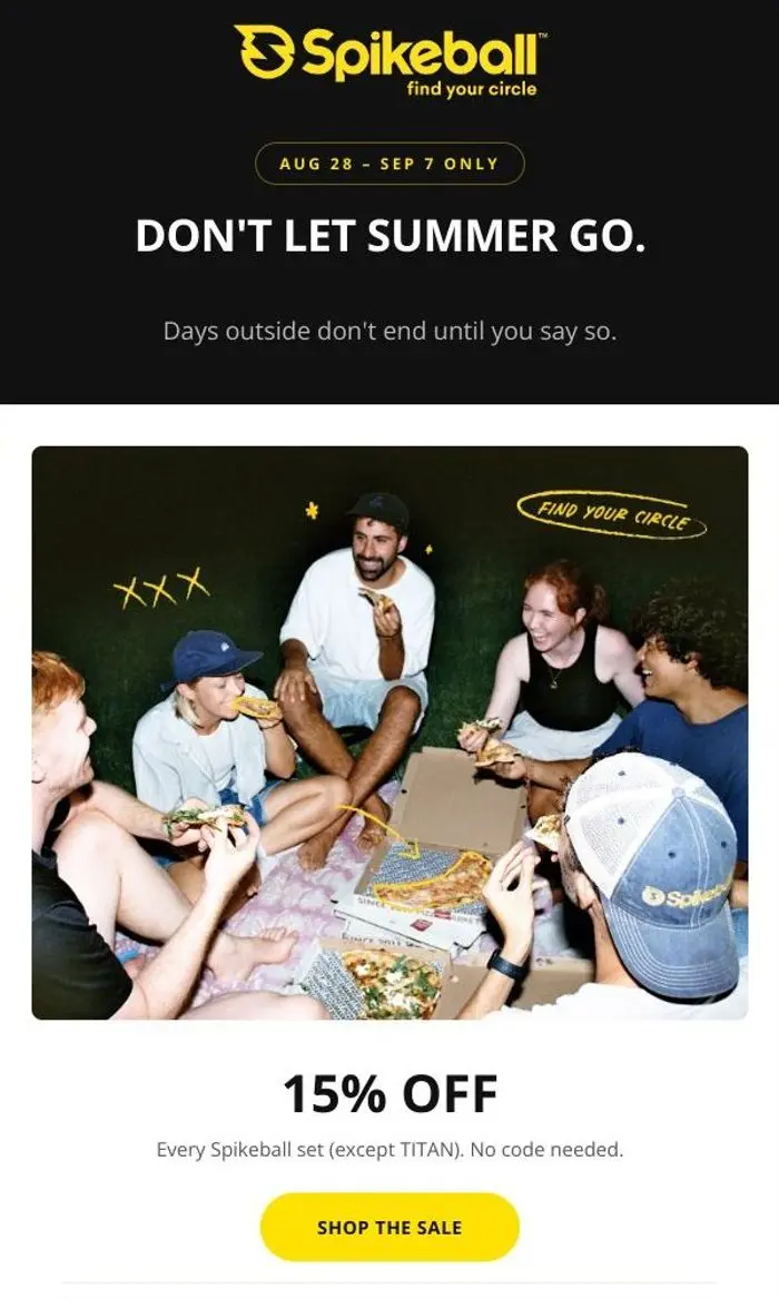 Spikeball: 15% off