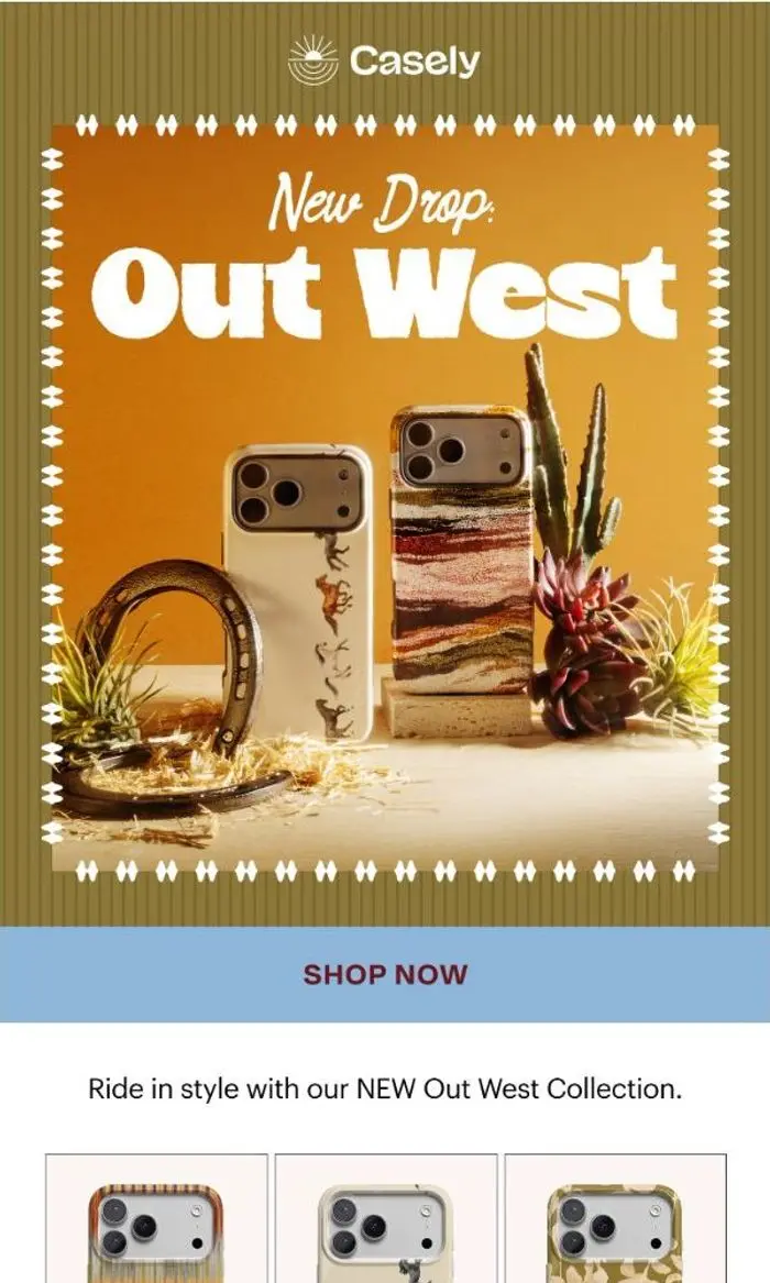 Casely: OUT WEST IS LIVE 🌵