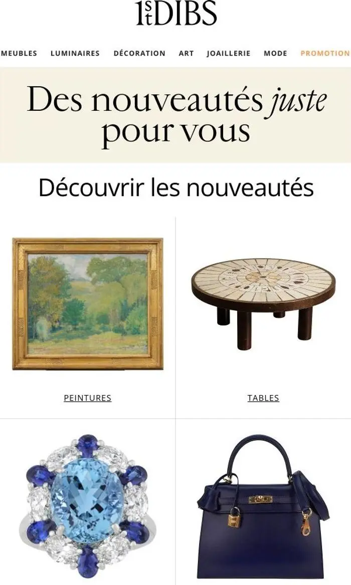 1stDibs: C'est nouveau et c'est rien que pour vous : Meubles