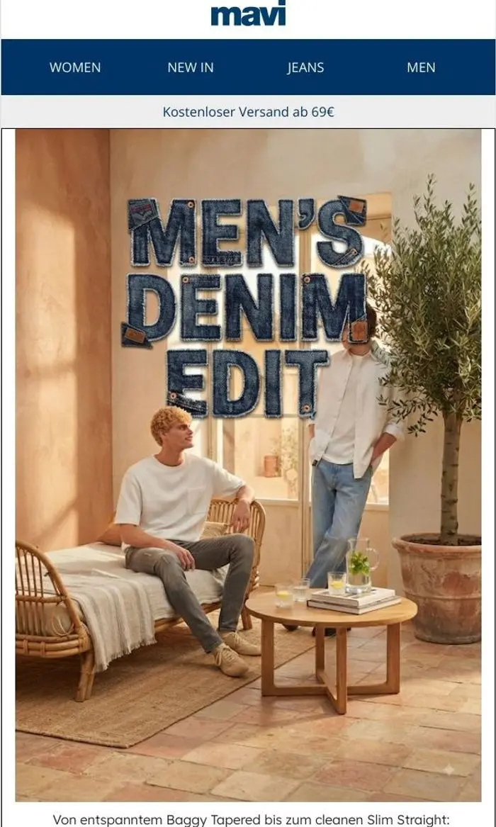 Mavi: Dein Denim-Update: Finde deinen Fit ☀️
