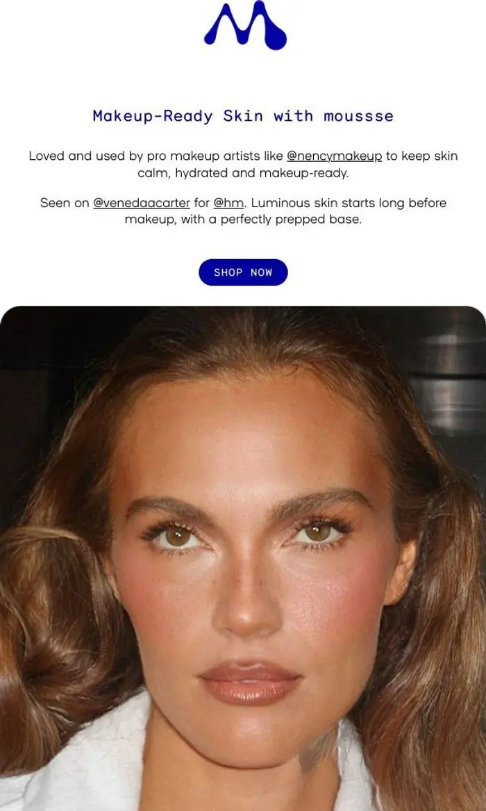 Moussse: make-up ready, flawless glow ✨