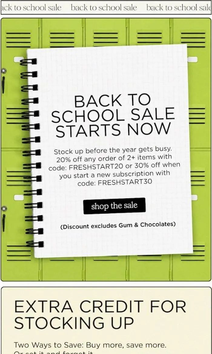 Simply Gum: back to school savings, however you shop 📚😋