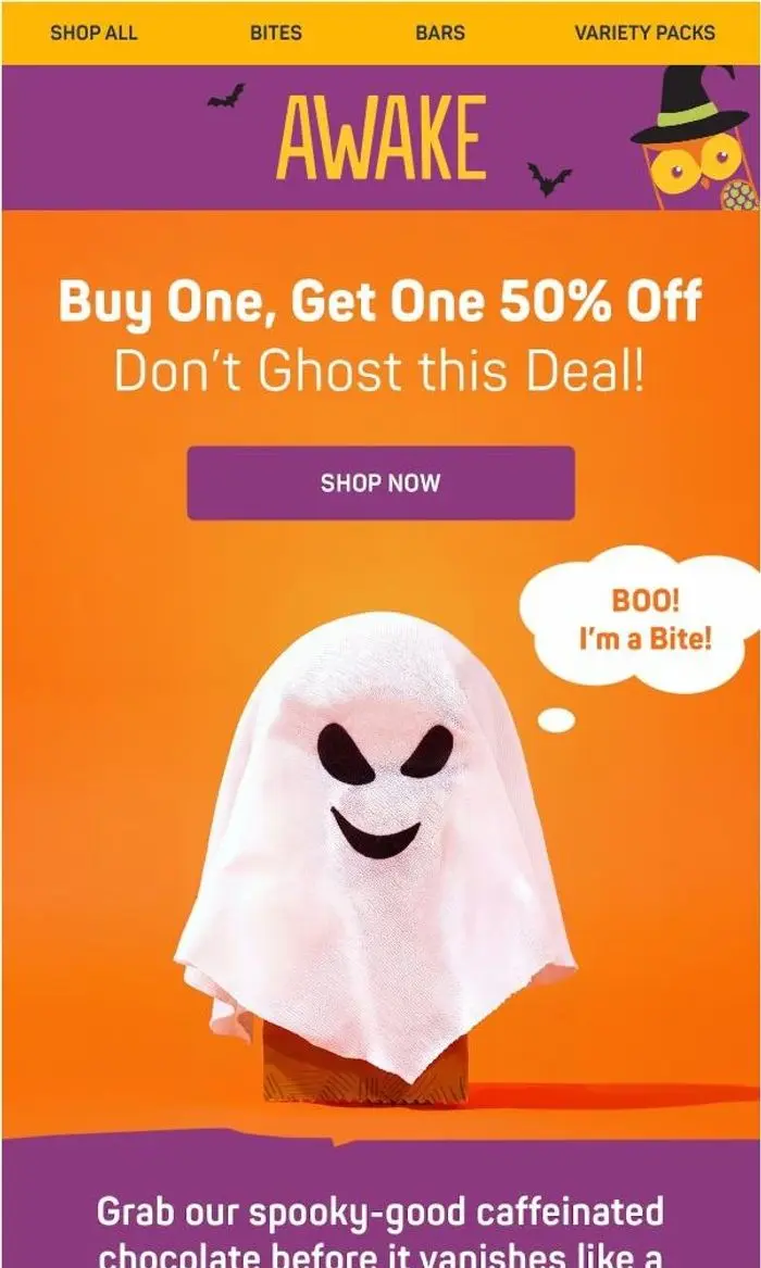 AWAKE Chocolate: Don't Ghost this Deal! 👻🍫