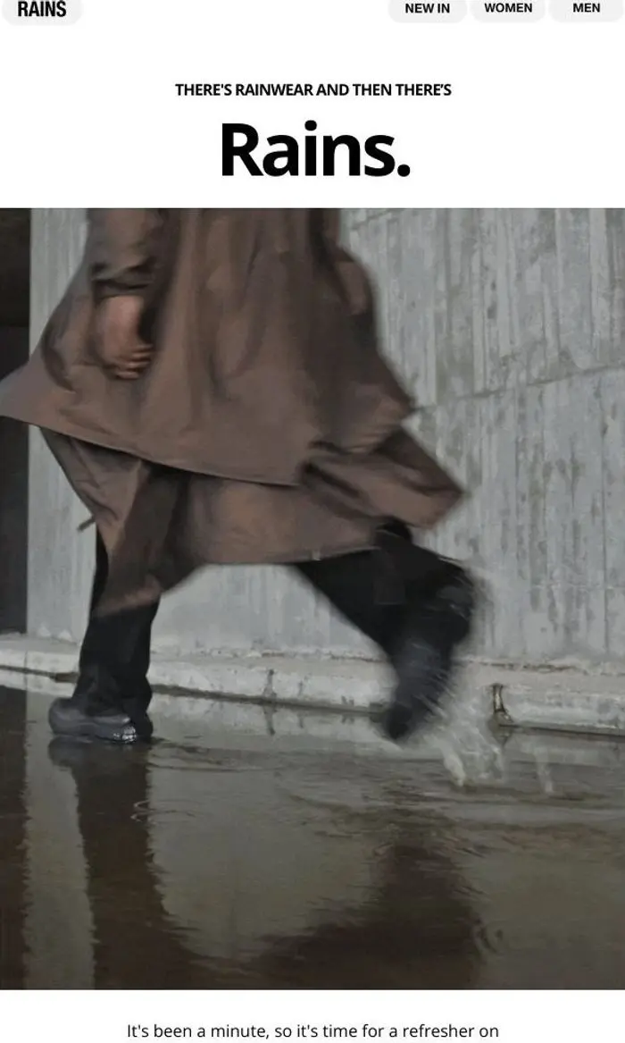 Rains: Forecast says Rains.