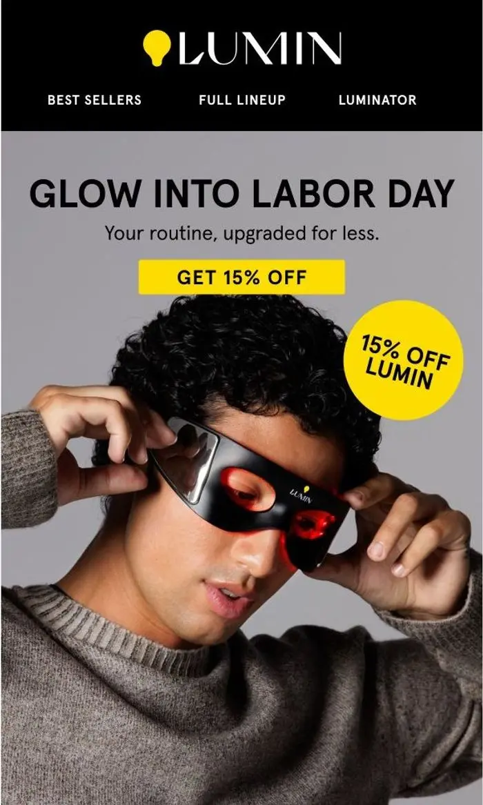 Lumin: Unlock 15% Off Your Skincare Favorites! ✨