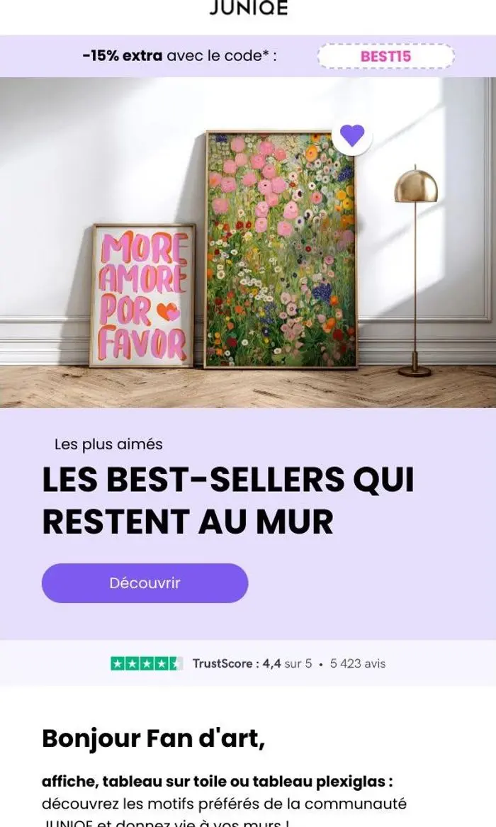 JUNIQE Art Club: Vous allez adorer ces designs 💕