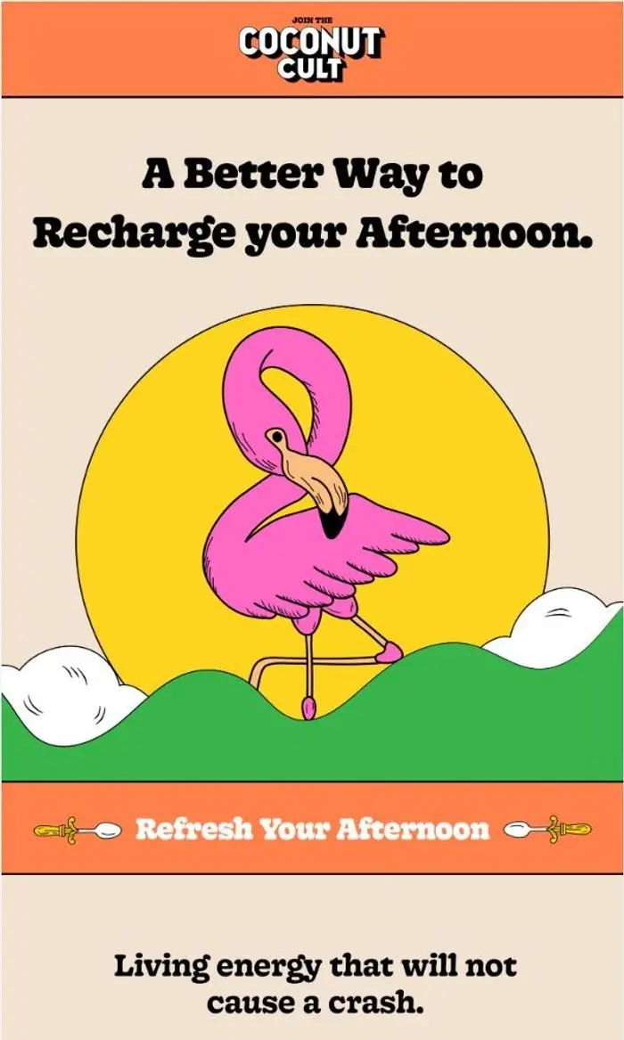 The Coconut Cult: A better way to recharge your afternoon.