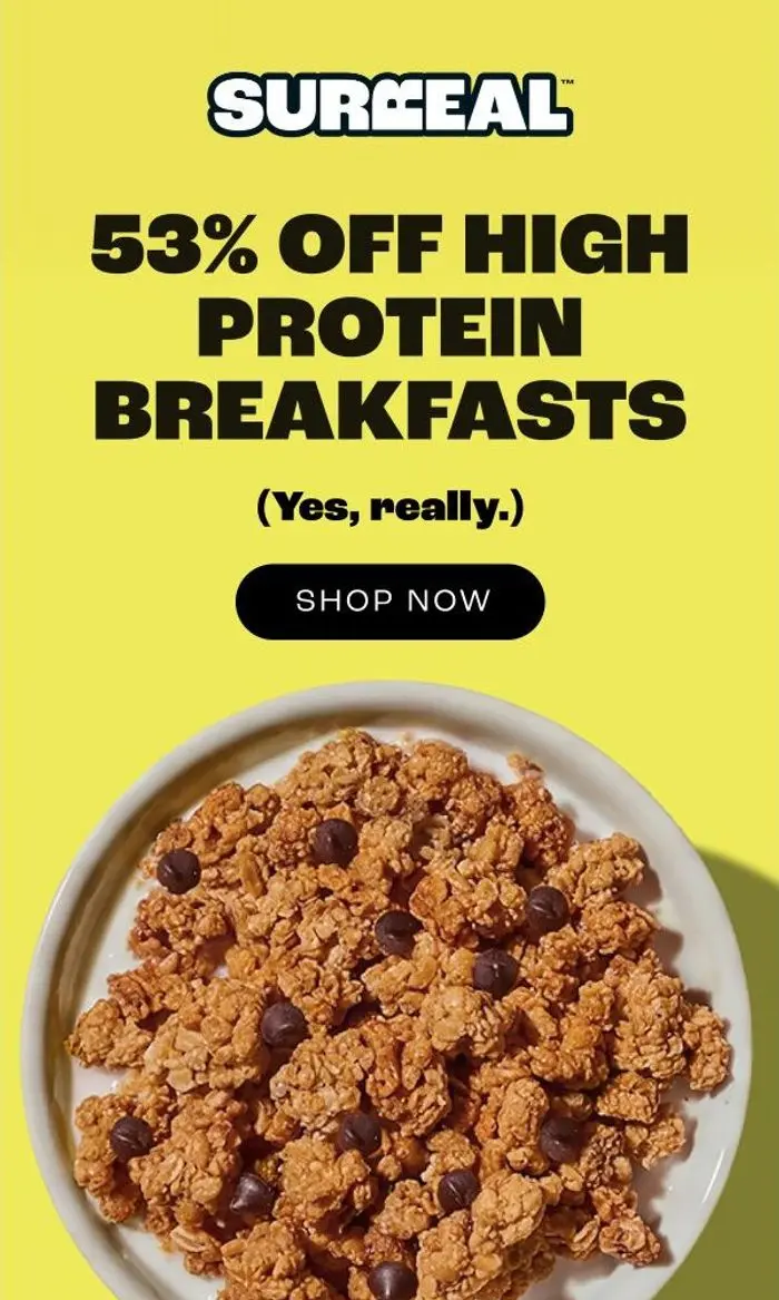 Surreal: One tasty protein deal