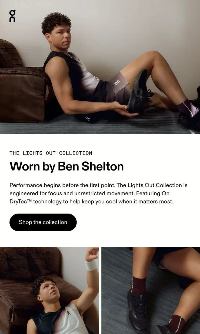 On: As seen on Ben Shelton
