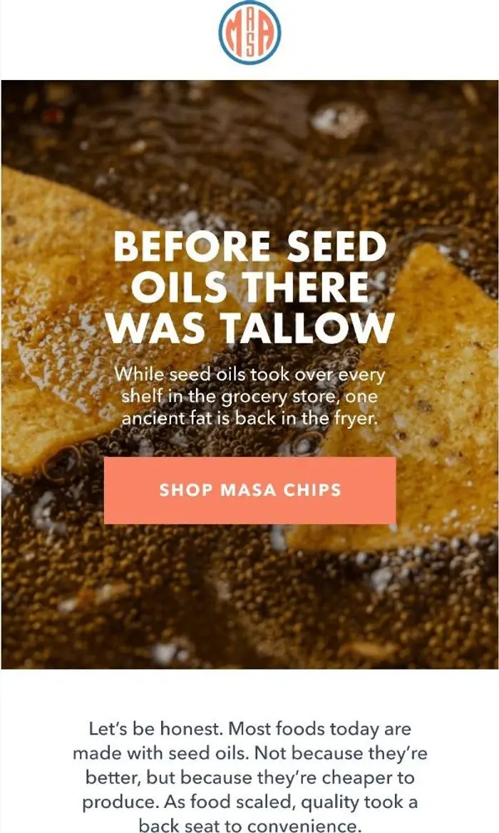 MASA Chips: A cleaner crunch, all thanks to THIS...