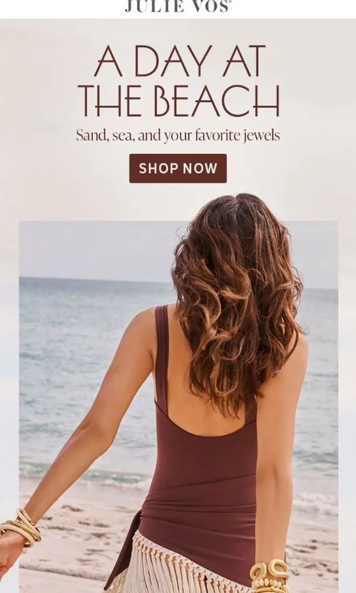 Julie Vos: Sand, Sea, and Your Favorite Jewels