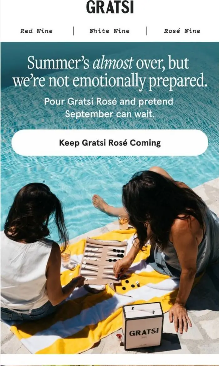 Gratsi Wine: One more for summer