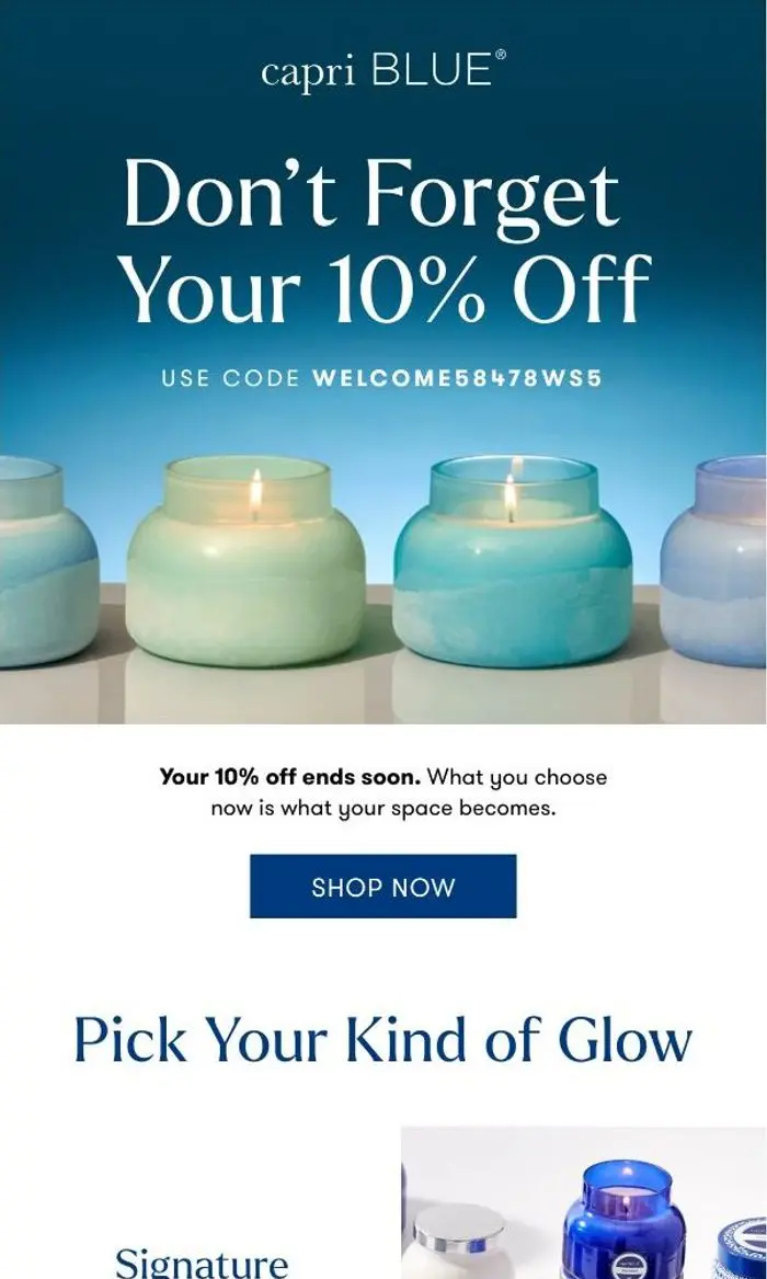 Capri Blue: This Is Your Sign