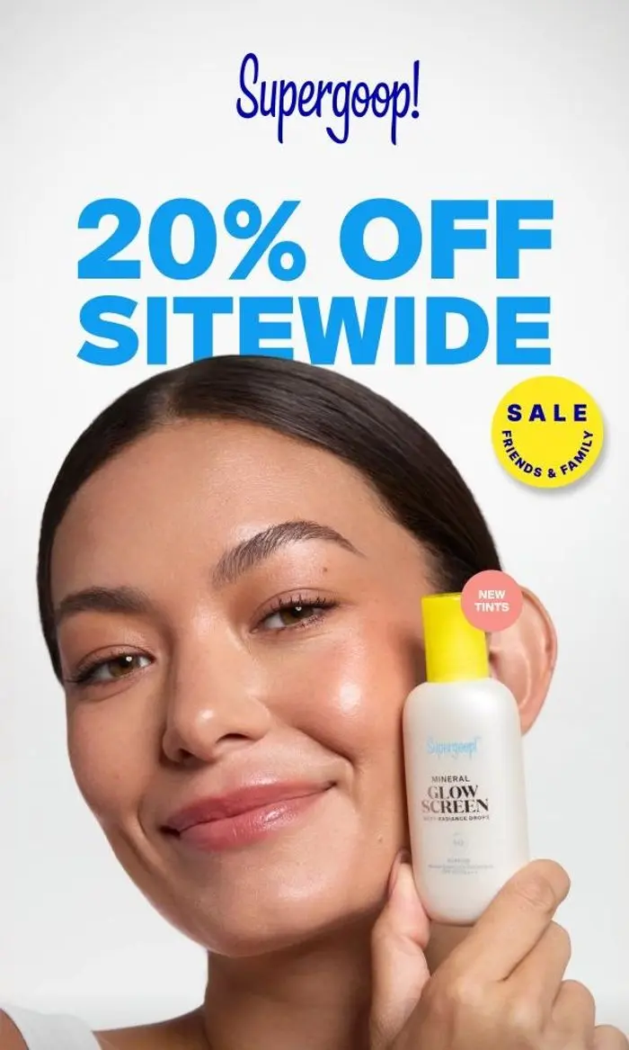 Supergoop!: 20% off your new favorite SPF formula