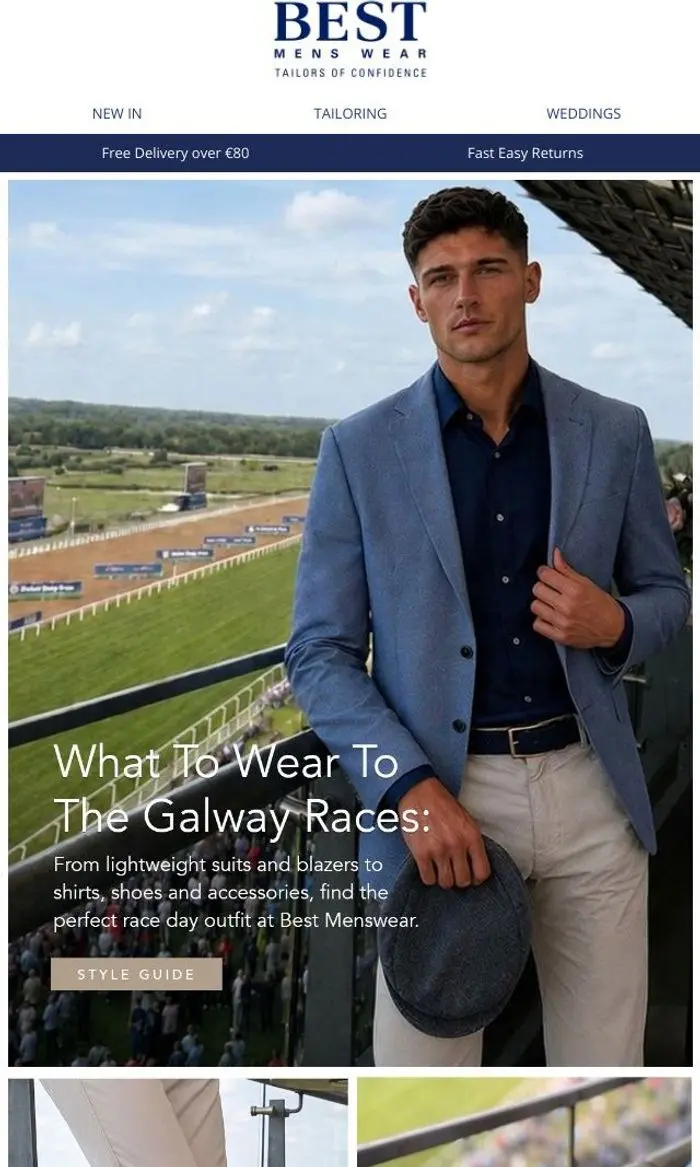 Best Menswear: What To Wear To The Galway Races: A Gentlemen’s Style Guide