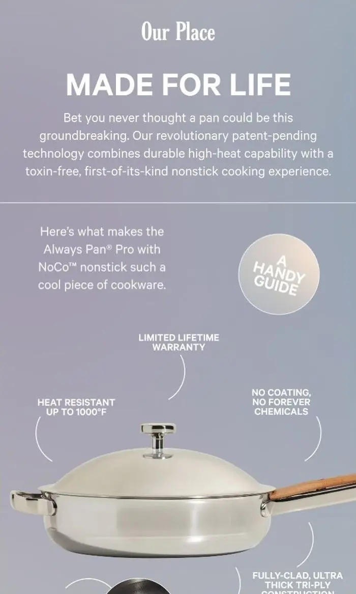 Our Place: The next evolution in cookware is here 🌟