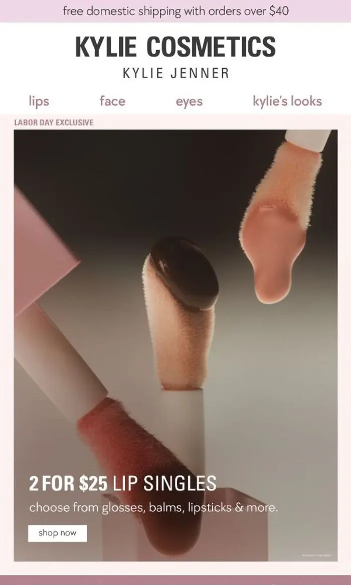 Kylie Cosmetics: lip butters, glosses & more on sale ✨
