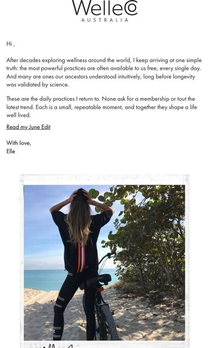 WelleCo™: 13 Free Longevity Practices