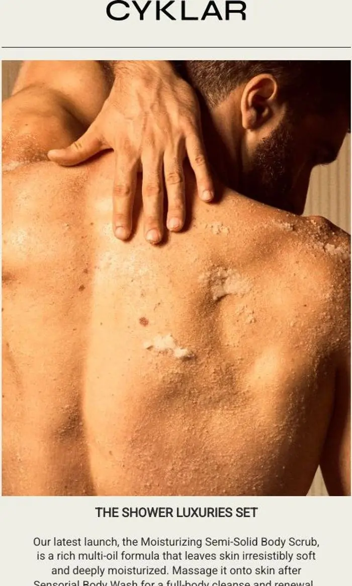CYKLAR: The Body Scrub Sets