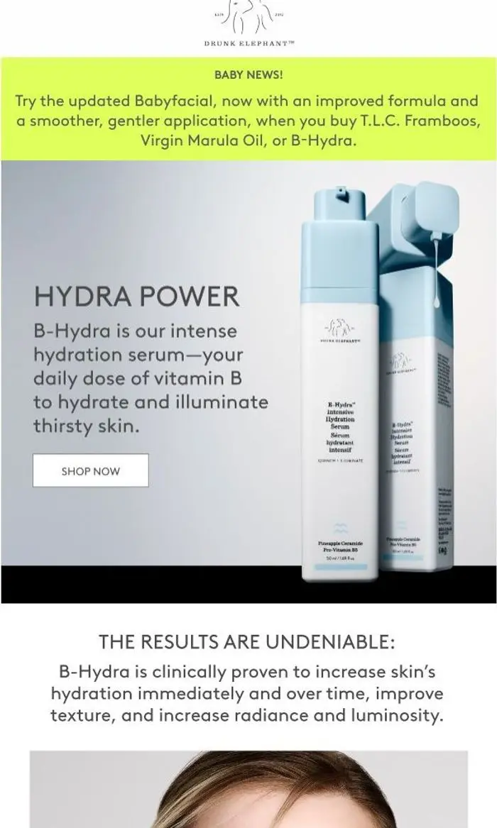 Drunk Elephant: How to B hydrated