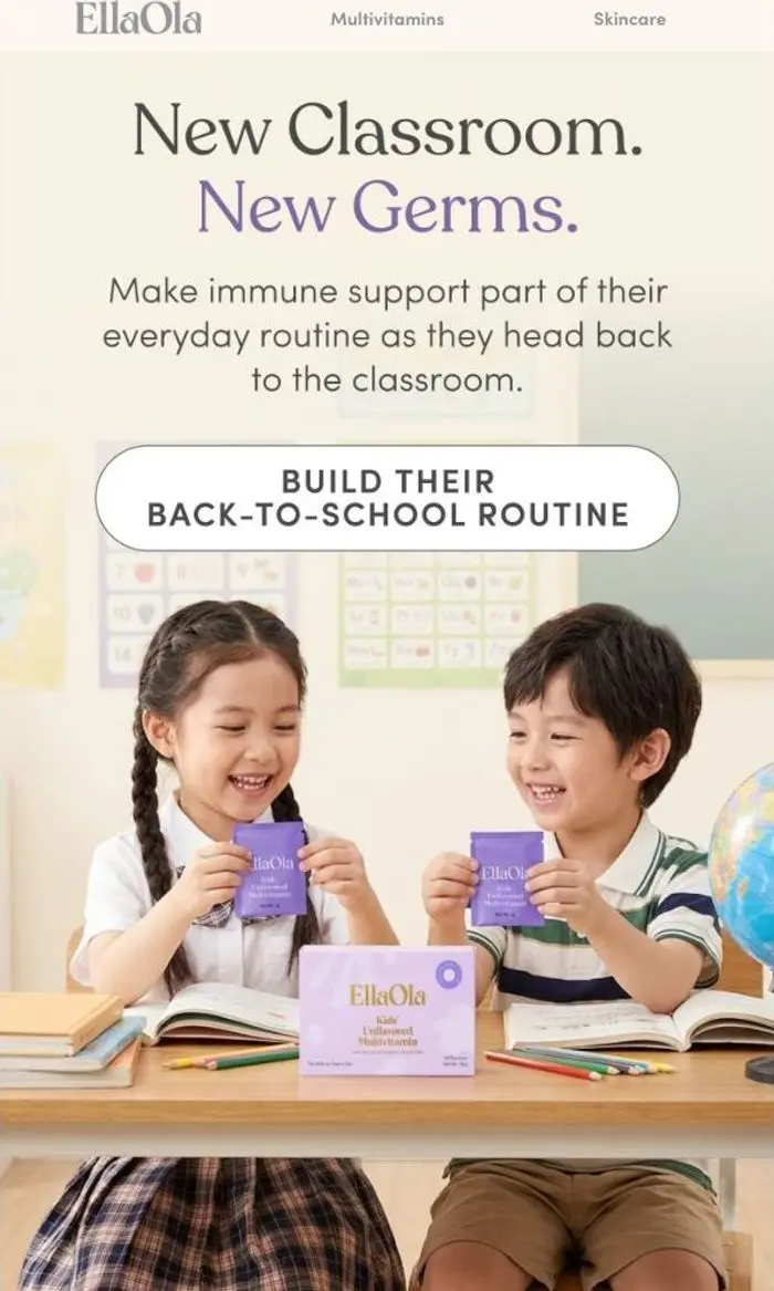 EllaOla: New school year. New germ exposure. 🦠