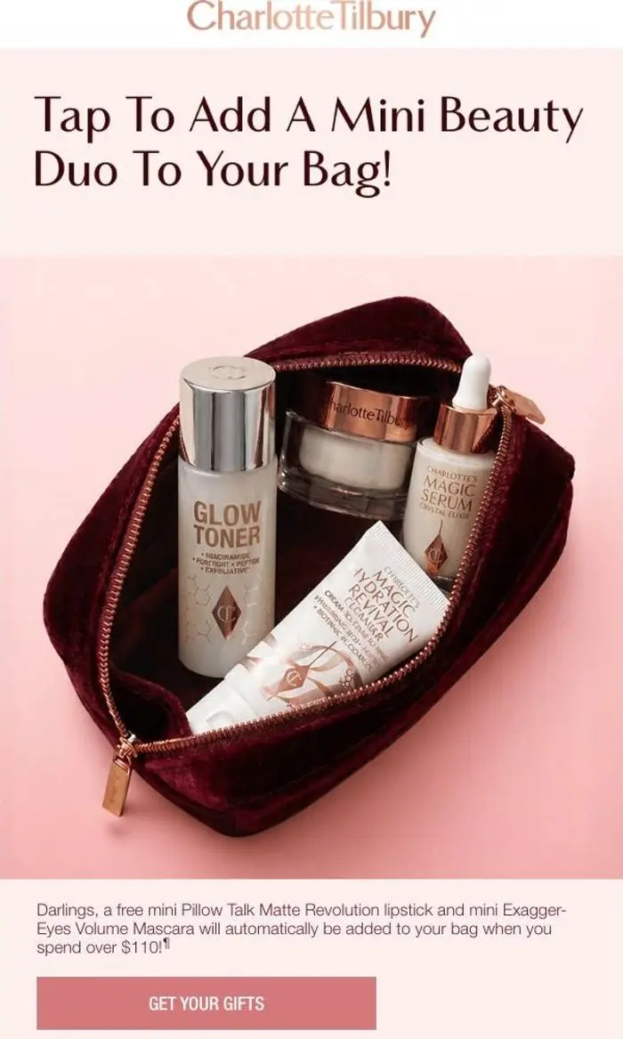 Charlotte Tilbury: FREE Mini Beauty Duo? It's Yours! 💄