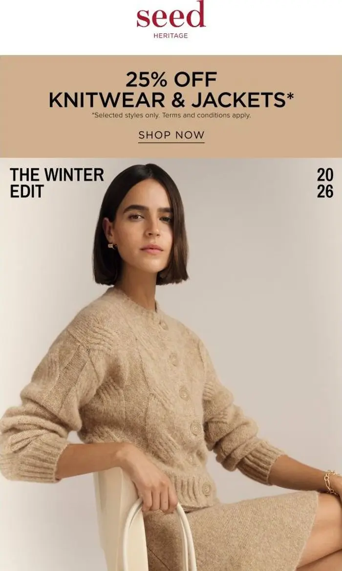 Seed Heritage: Perfect Pairings: Coordinated Winter Dressing