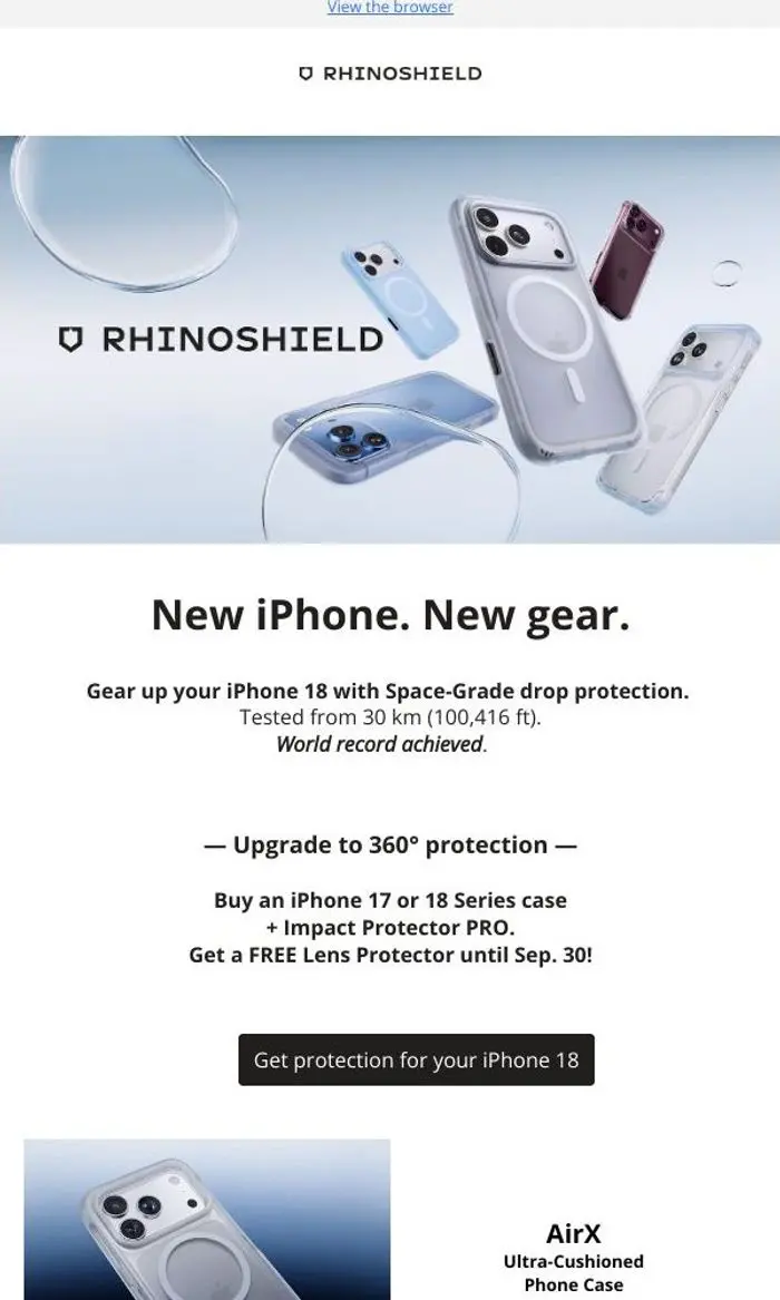 RHINOSHIELD IO: Exciting iPhone 18 Features Await You!
