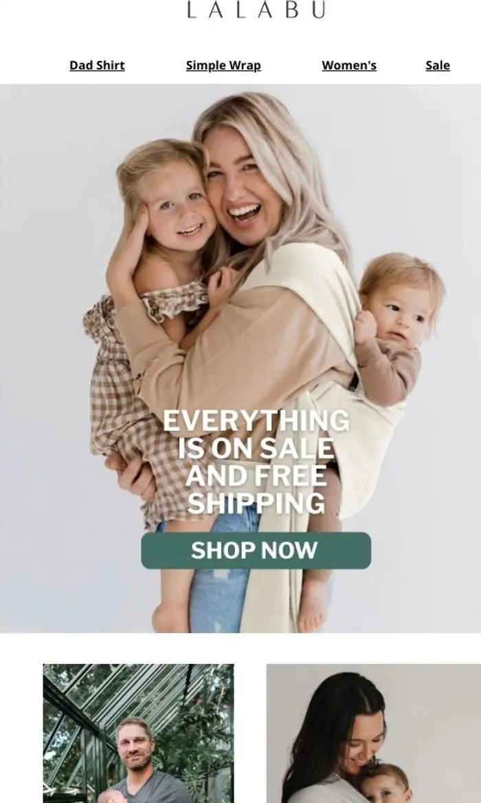 Lalabu: Double perk: Sitewide discounts + FREE shipping 📦