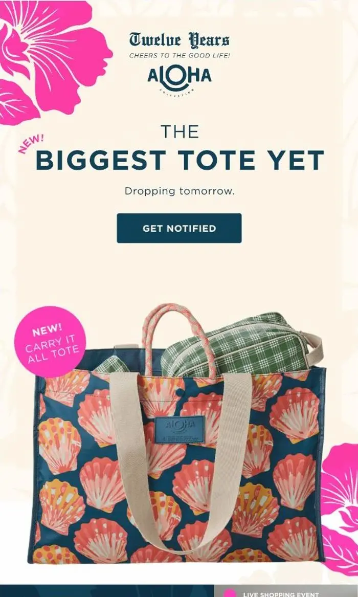 ALOHA Collection: Our NEW Biggest Tote Launches 6.18 ✨