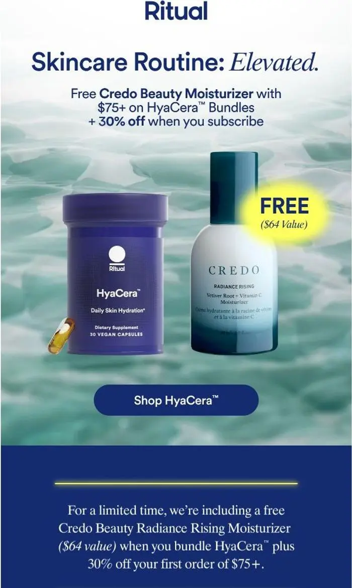 Ritual: We got your skin a gift ($64 value)