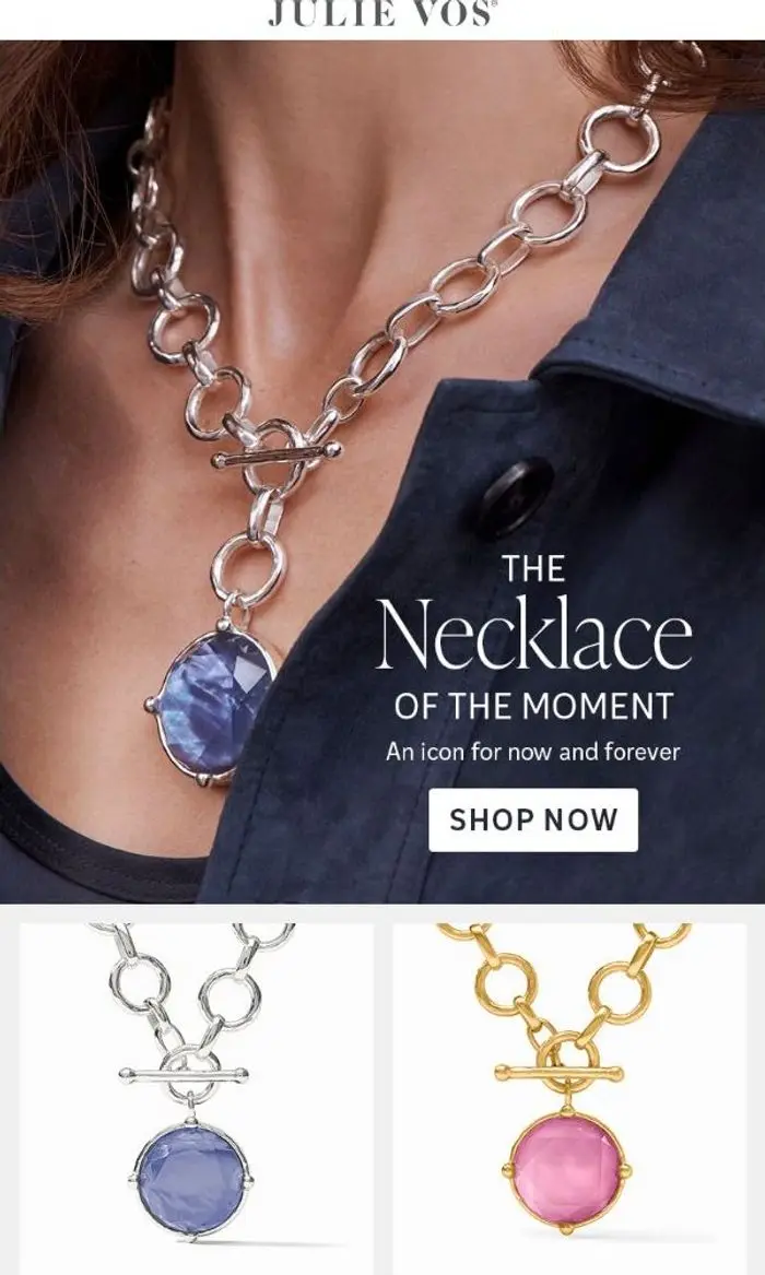 Julie Vos: The Necklace of the Moment