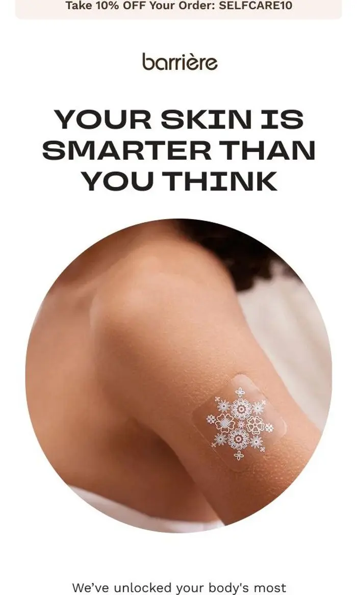 Barrière: Your skin has a secret superpower...