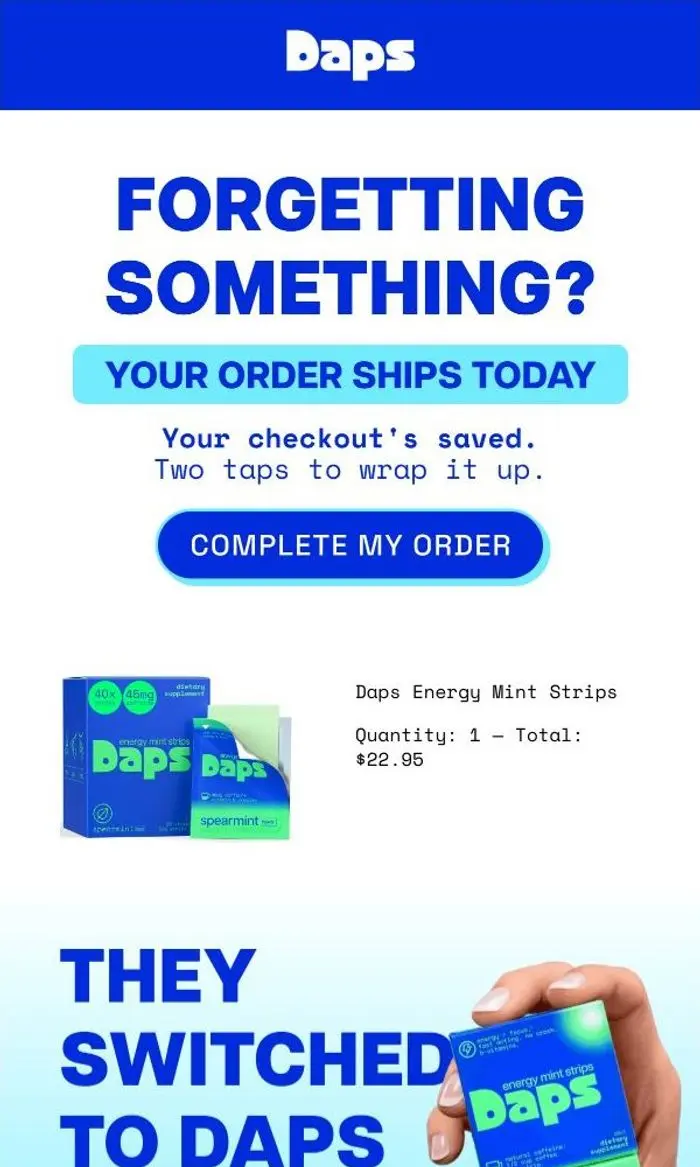 Daps Energy: Two taps away from your Daps