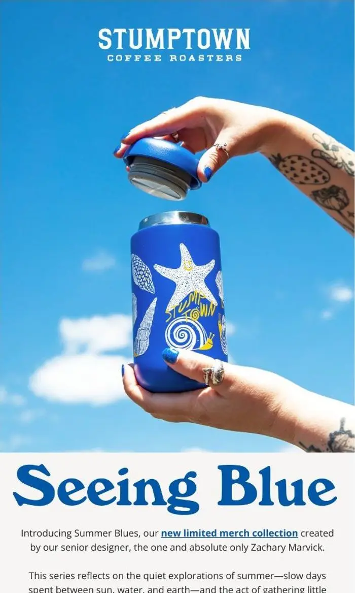Stumptown Coffee Roasters: Dive Into Our Summer Blues Collection 🌊