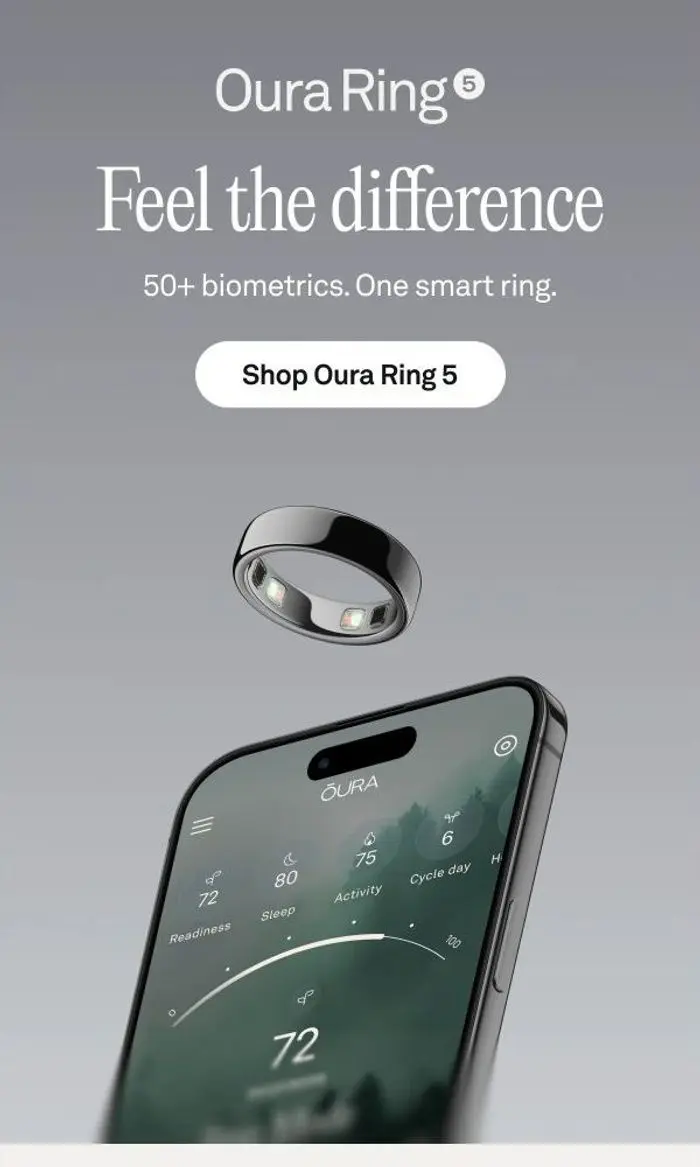 Oura: Name a sleeker, more powerful wearable